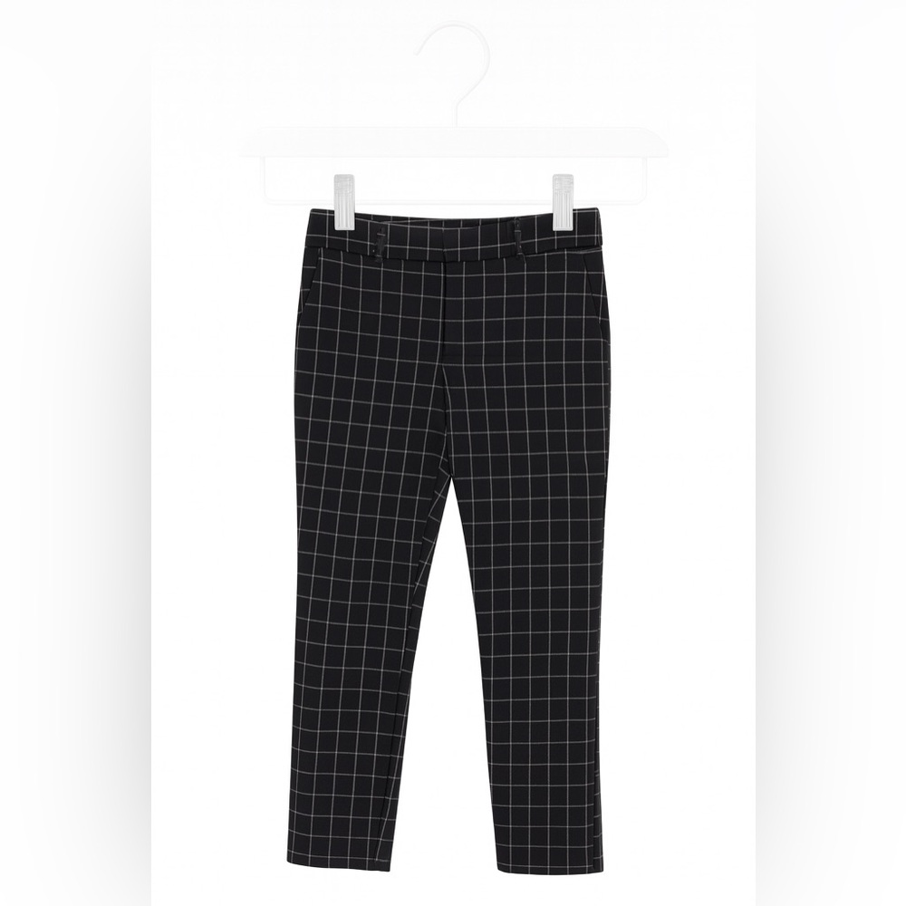 Old Navy Black Checkered Pixie Women's Trousers